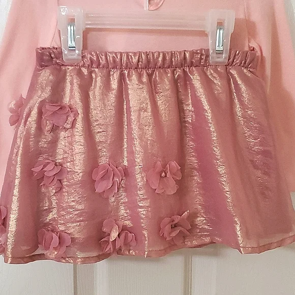 NWT New Baby Gap Girls Two Piece Set 18-24M Long Sleeve Top and 2 Years Skirt - Picture 8 of 8